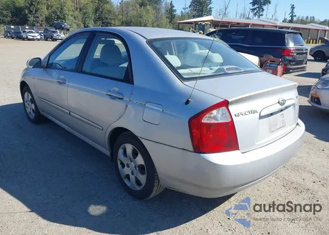 2006 Kia Spectra Ex/Lx/Sx из США, поврежденный, VIN KNAFE121765241201